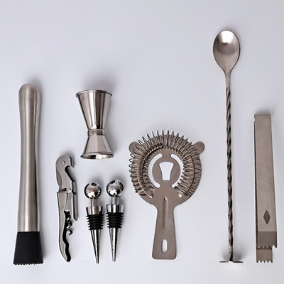 Bartender Kit And Mixology And Craft Cocktail Shaker Set