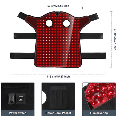 Equine Red Light Therapy Poll Cap