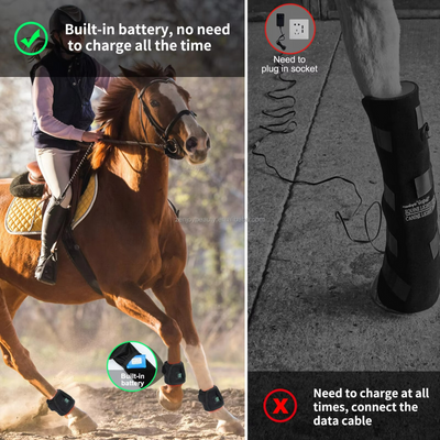 Equine Red Infrared Light Therapy Hoof Wrap