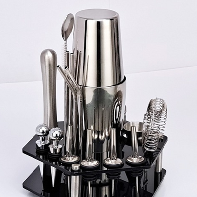 Bartender Kit And Mixology And Craft Cocktail Shaker Set