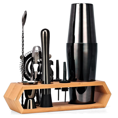10 Piece Boston Mixology And Craft Cocktail Shaker Set