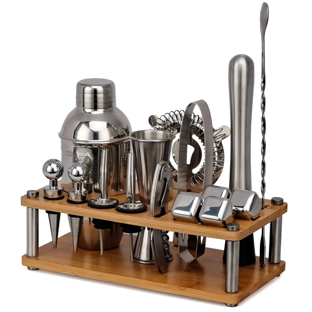 16-Piece Mixology And Craft Cocktail Shaker Set