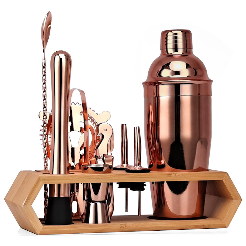 10 Piece Boston Mixology And Craft Cocktail Shaker Set