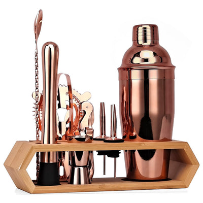 10 Piece Boston Mixology And Craft Cocktail Shaker Set