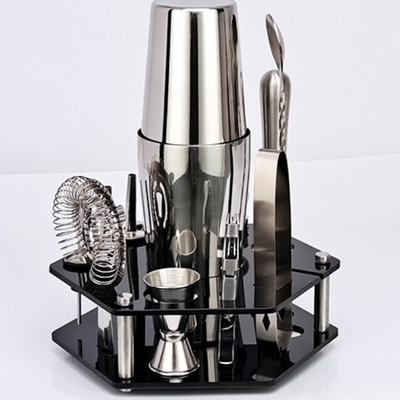 Bartender Kit And Mixology And Craft Cocktail Shaker Set
