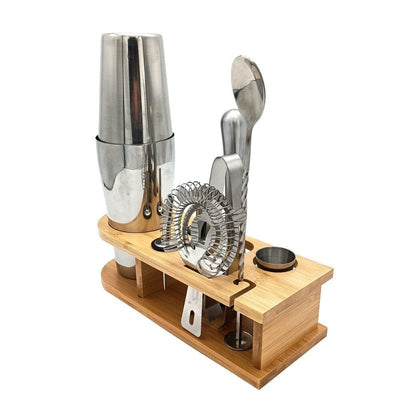 10 Pcs Mixology And Craft Cocktail Shaker Set