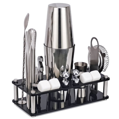 21-Piece Mixology And Craft Cocktail Shaker Set