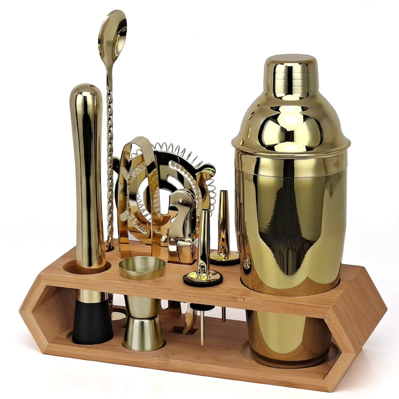 10 Piece Boston Mixology And Craft Cocktail Shaker Set