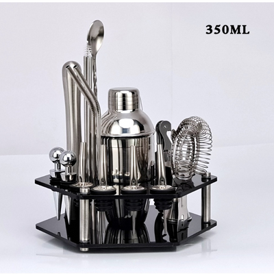 Bartender Kit And Mixology And Craft Cocktail Shaker Set