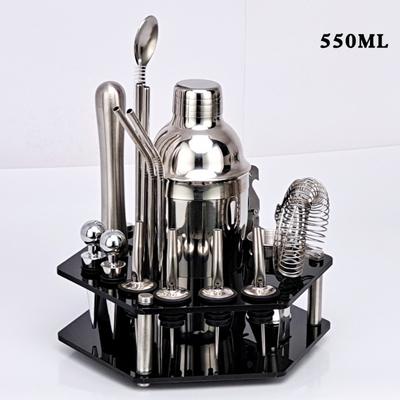Bartender Kit And Mixology And Craft Cocktail Shaker Set