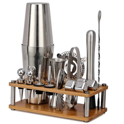 16-Piece Mixology And Craft Cocktail Shaker Set