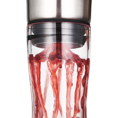Glass Wine Decanter With Built In Aerator