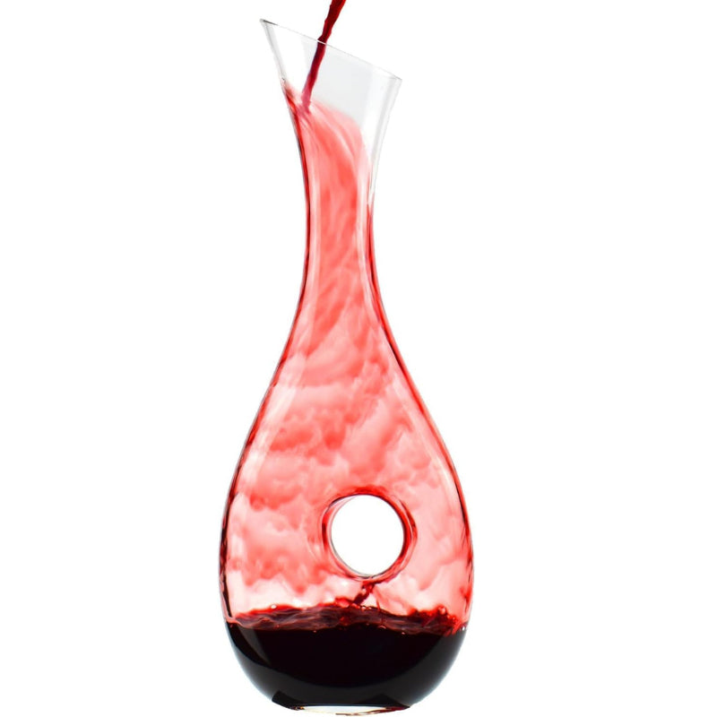 Lead Free Crystal Wine Decanter With Aerator