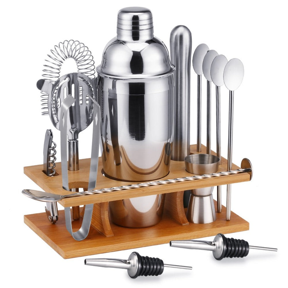 14-Piece Mixology And Craft Cocktail Shaker Set