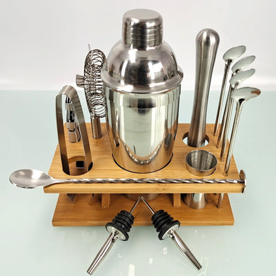 14-Piece Mixology And Craft Cocktail Shaker Set
