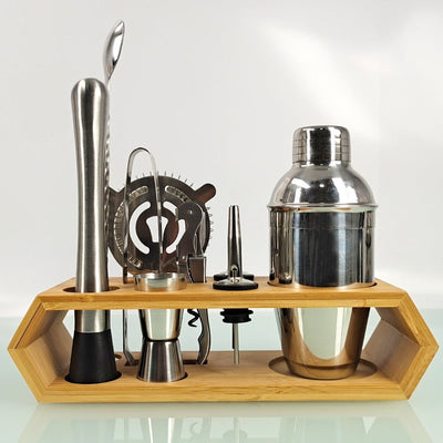 10-Piece Mixology And Craft Cocktail Shaker Set