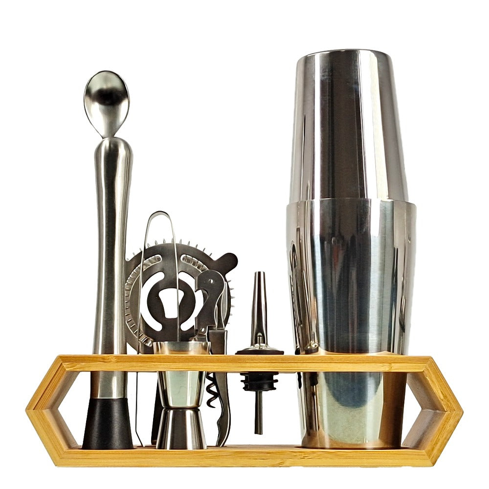 10-Piece Mixology And Craft Cocktail Shaker Set