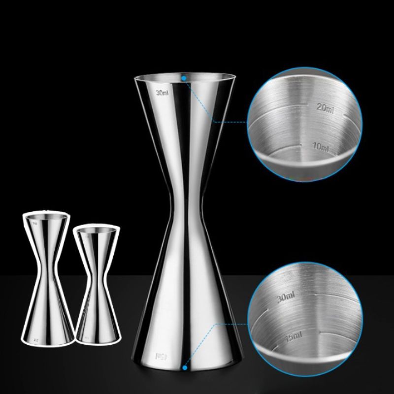 Stainless Steel Cocktail Shaker Jigger