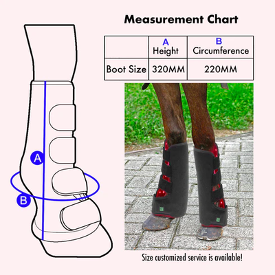 Equine Red Infrared Light Therapy Leg Wrap
