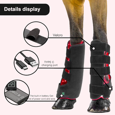 Equine Red Infrared Light Therapy Leg Wrap