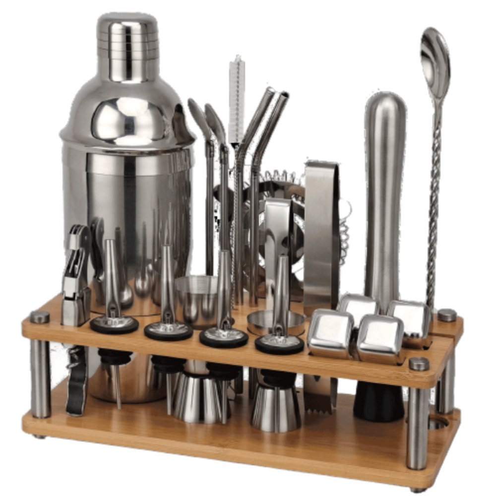 16-Piece Mixology And Craft Cocktail Shaker Set