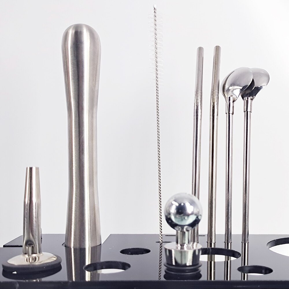 17 Piece Mixology And Craft Cocktail Shaker Set