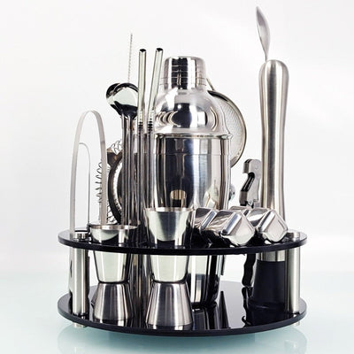 24 Piece Mixology & Craft Cocktail Shaker Set